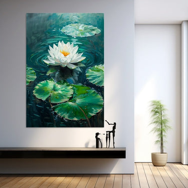 Water Lily Painting